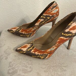 Sam Edelman Hazel Heels - Sunset Orange Multi